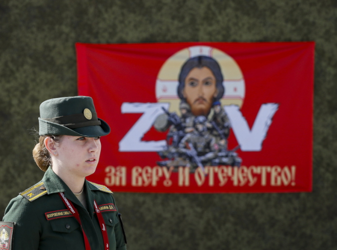 Μουσουλμάνοι Τσετσένοι με σημαίες που απεικονίζουν τον Χριστό!! Απίστευτο ΒΙΝΤΕΟ